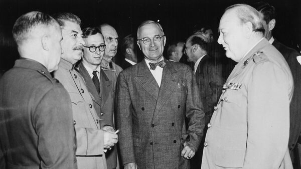 Potsdamer Konferenz,Stalin,Truman,Churchill - Sputnik International