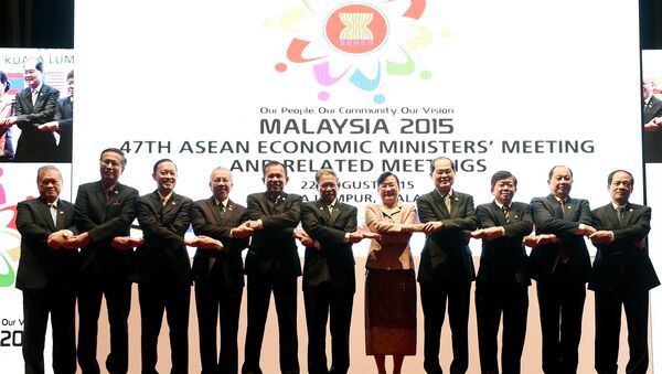 Opening ceremony for the 47th Association of Southeast Asian Nations (ASEAN) Economic Ministers meeting in Kuala Lumpur on August 22, 2015 - Sputnik International