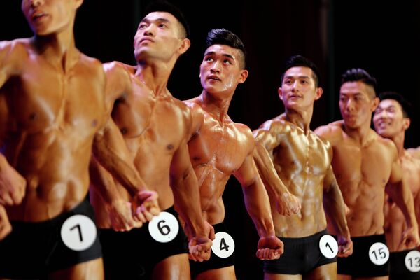Might of the Celestial Empire: Bodybuilding Сompetition in China - Sputnik International