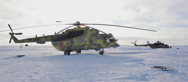 A Mil Mi-8 helicopter A Mil Mi-8 helicopter - Sputnik International
