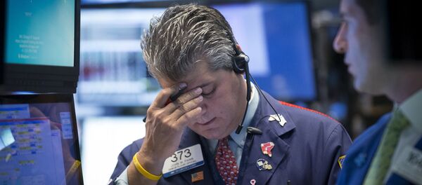 Traders work on the floor of the New York Stock Exchange August 24, 2015 Traders work on the floor of the New York Stock Exchange August 24, 2015 - Sputnik International