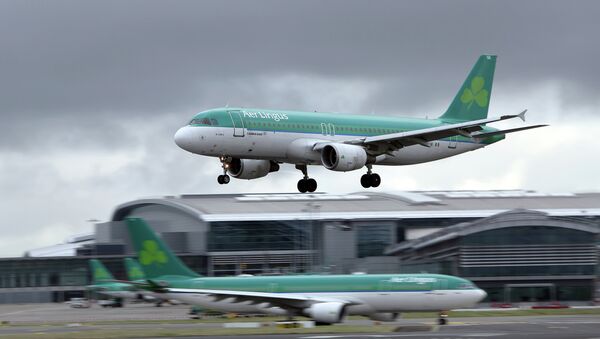 Aer Lingus flights arrive at Dublin Airport in Ireland on January 27, 2015 - Sputnik International