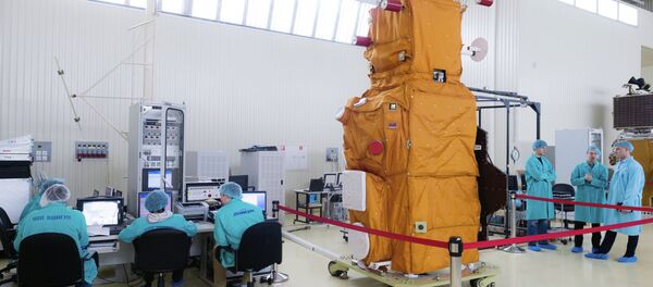 A laboratory at the VNIIEM Corporation (Research and Production Corporation Space Monitoring Systems, Information & Control and Electromechanical Complexes, named after A.G. Iosifian A laboratory at the VNIIEM Corporation (Research and Production Corporation Space Monitoring Systems, Information & Control and Electromechanical Complexes, named after A.G. Iosifian - Sputnik International