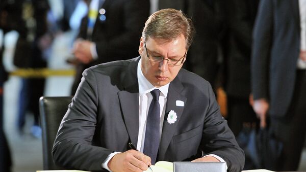Serbian Prime Minister ALeksandar Vucic - Sputnik International