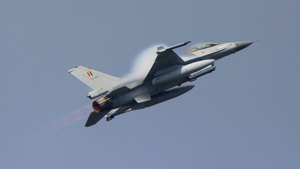 Belgian Air Force F-16 - Sputnik International