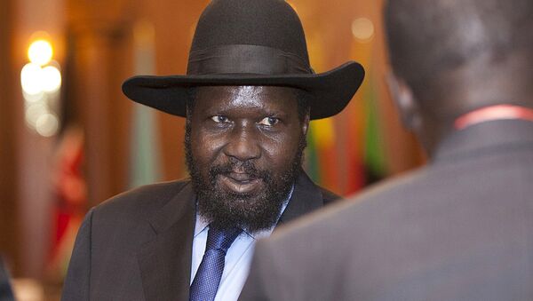 South Sudan's president Salva Kiir - Sputnik International