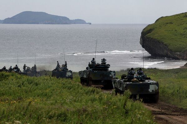 Russian-Chinese drill Naval Interaction–2015 in Vladivostok - Sputnik International