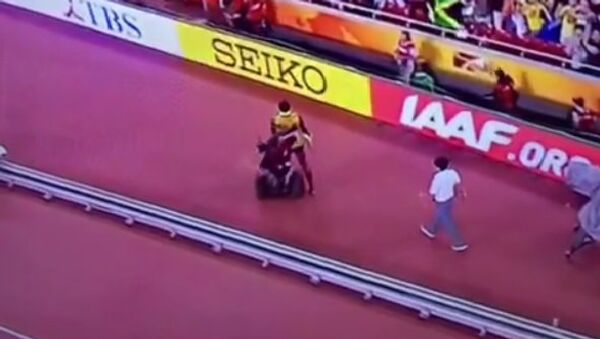 Segway Takes Out Usain Bolt - Sputnik International