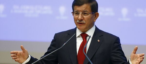 Turkey's Prime Minister Ahmet Davutoglu Turkey's Prime Minister Ahmet Davutoglu - Sputnik International