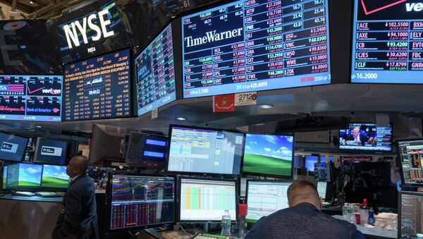 Trading Floor at the New York Stock Exchange. - Sputnik International
