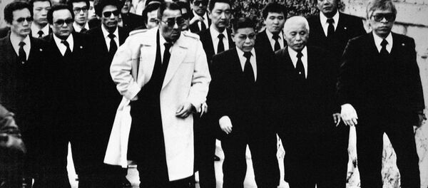 Japan yakuza funeral - Sputnik International