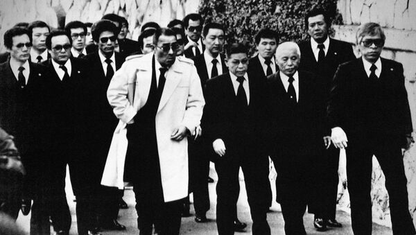 Japan yakuza funeral - Sputnik International