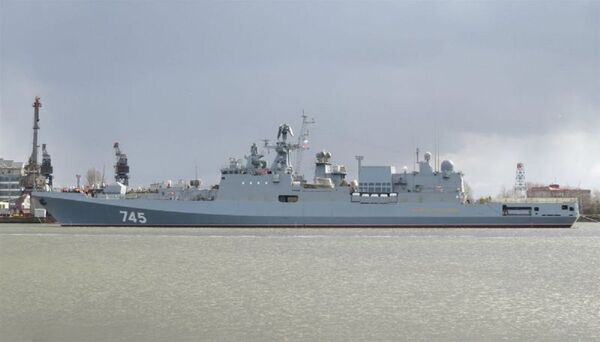 The Admiral Grigorovich frigate, designed for the Russian Black Sea Fleet The Admiral Grigorovich frigate, designed for the Russian Black Sea Fleet - Sputnik International