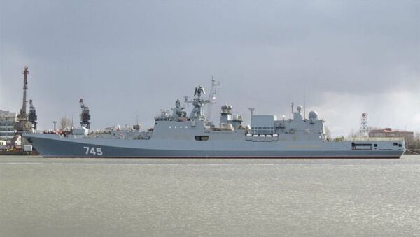 The Admiral Grigorovich frigate, designed for the Russian Black Sea Fleet - Sputnik International