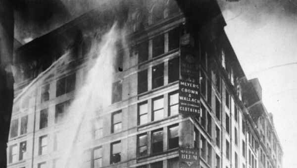 Triangle Shirtwaist Factory fire on March 25 - 1911 - Sputnik International