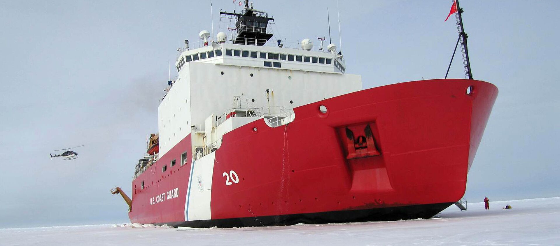 420-foot (128m) Coast Guard cutter Healy the largest and most technically advanced icebreaker in the US - Sputnik International, 1920, 29.06.2021