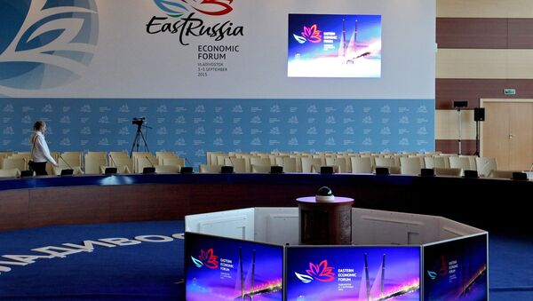 Preparations for East Russia Economic Forum - Sputnik International