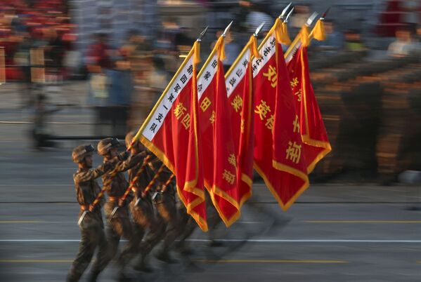 China Celebrates 70th Anniversary of WWII's End With Lavish Military Parade - Sputnik International