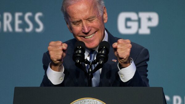 Vice President Joe Biden speaks at Generation Progress’s 10th Annual Make Progress National Summit in Washington. - Sputnik International