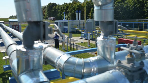 An automatic gas-distribution station of the first stage of an investment project to build a gas pipeline offshoot from the Kazan-Gorky gas pipeline toward the village of Yelizavetino. It will heat up the Innopolis IT town - Sputnik International