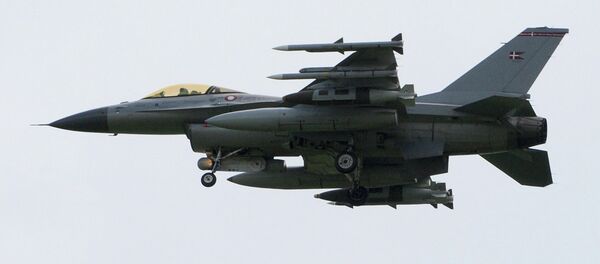Danish F16 fighter jet - Sputnik International