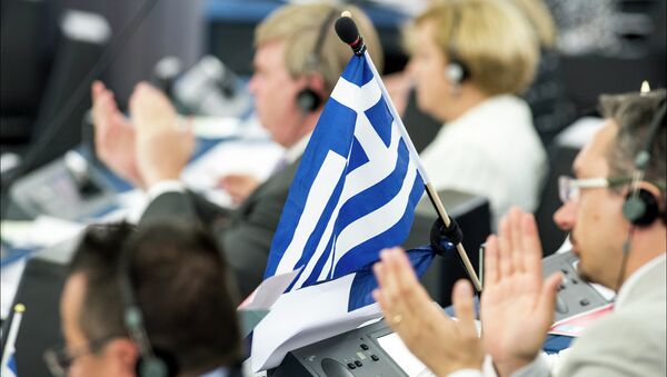Plenary debate on Greece with PM Alexis Tsipras - Sputnik International