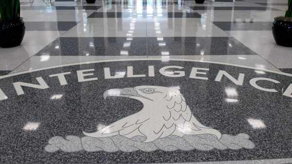 The Central Intelligence Agency (CIA) logo is displayed in the lobby of CIA Headquarters in Langley, Virginia, on August 14, 2008 - Sputnik International