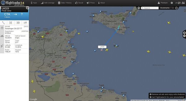 Flightradar 24 - Sputnik International