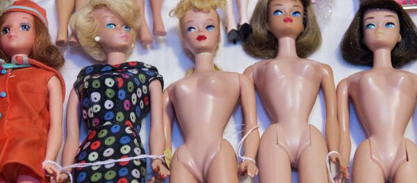 Barbie dolls are seen for sale during the 2015 National Barbie Doll Collectors Convention in Arlington, Virginia on July 30, 2015 Barbie dolls are seen for sale during the 2015 National Barbie Doll Collectors Convention in Arlington, Virginia on July 30, 2015 - Sputnik International