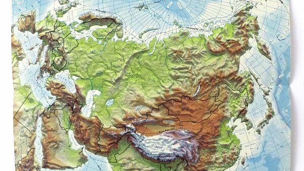 Map of Eurasia - Sputnik International