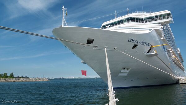 The Costa Fortuna cruise ship docked in Tallinn, Estonia - Sputnik International