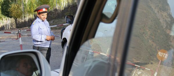 Checkpoint in Tajikistan. File photo Checkpoint in Tajikistan. File photo - Sputnik International