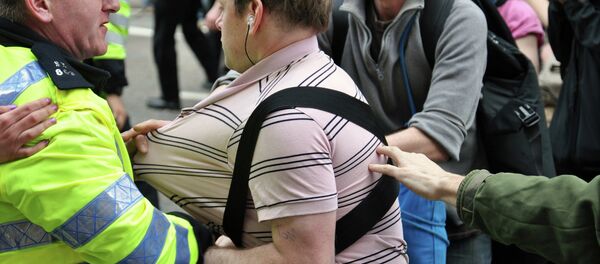 People striking in London People striking in London - Sputnik International