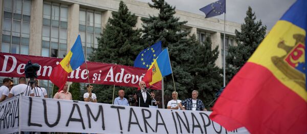 Protests in Chisinau - Sputnik International
