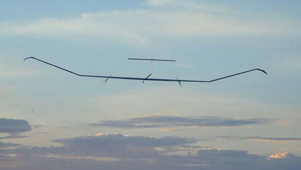 The solar-powered Zephyr UAV - Sputnik International