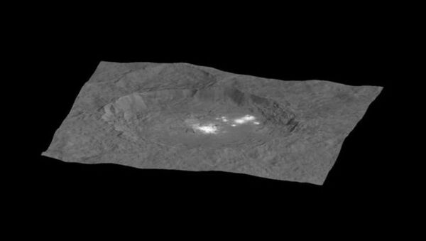 Composite Topographical Imaging of Occator Crater, Dwarf Planet Ceres - Sputnik International