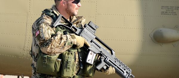 A German soldier in Afghanistan - Sputnik International