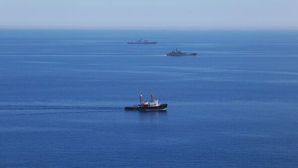 Russian-Chinese drills Joint Sea-2015 in the Mediterranean - Sputnik International