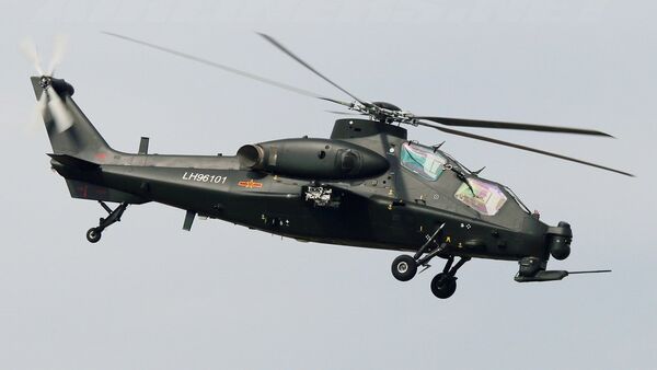WZ-10 helicopter - Sputnik International