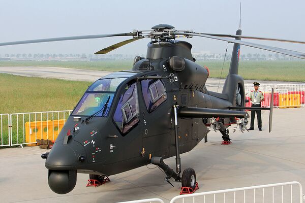 Harbin Z-19 at the China Helicopter Exposition Harbin Z-19 at the China Helicopter Exposition - Sputnik International