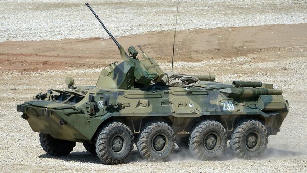 BTR-82A armored personnel carrier - Sputnik International