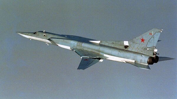 Russian TU-22M3 Backfire bomber - Sputnik International