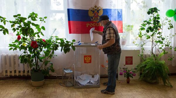 Regional/municipal elections day in Russia - Sputnik International