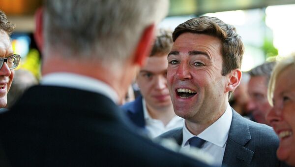Andy Burnham has been appointed as the UK shadow home secretary. - Sputnik International