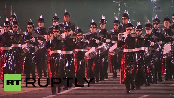 The closing ceremony of the International Military Music Festival in Moscow - Sputnik International