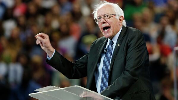 Democratic presidential candidate, Sen. Bernie Sanders - Sputnik International