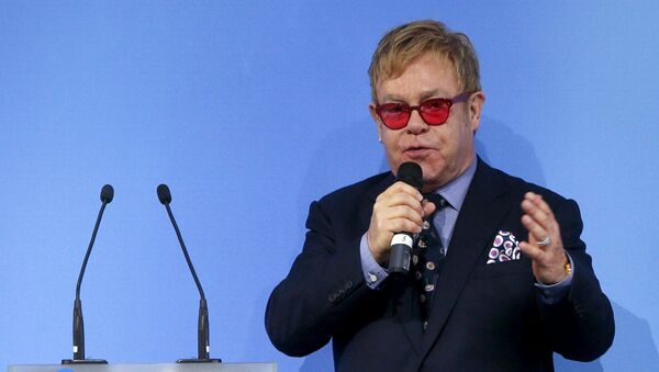 British singer Elton John - Sputnik International