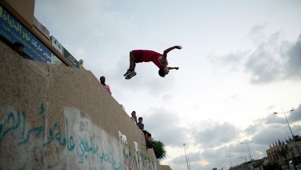 Addicted to Extreme Sports: Conquerors of Gaza Strip - Sputnik International