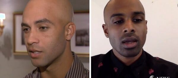 James Blake (left) was arrested when he was mistaken for Sean Satha (right) who also turned out to be innocent. James Blake (left) was arrested when he was mistaken for Sean Satha (right) who also turned out to be innocent. - Sputnik International