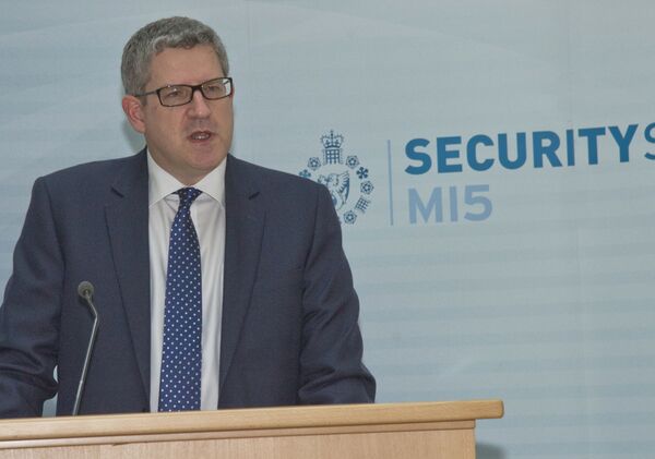 Andrew Parker, the Director General of Britain’s domestic security service MI5. Andrew Parker, the Director General of Britain’s domestic security service MI5. - Sputnik International